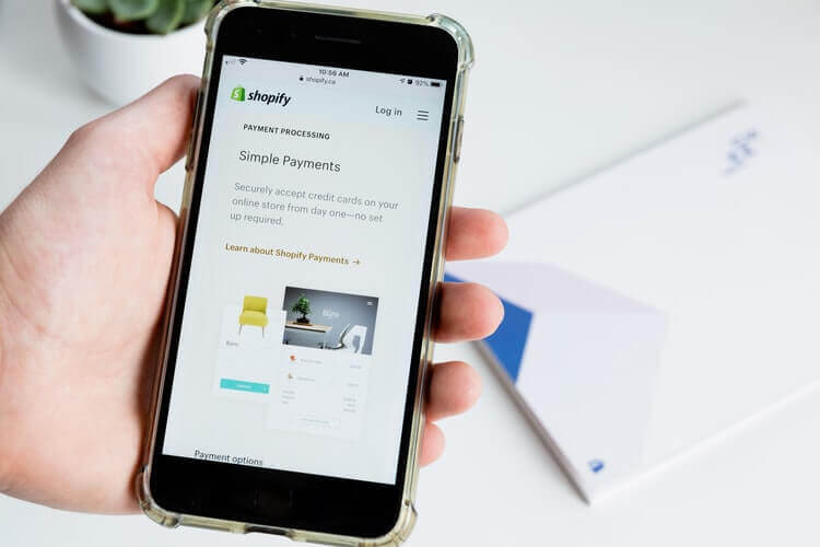 ecommerce website